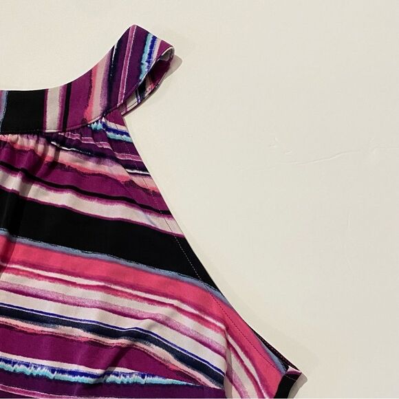 Women's Lane Bryant Horizon Stripes Halter Top/Tunic Size 18-20 - Picture 7 of 14